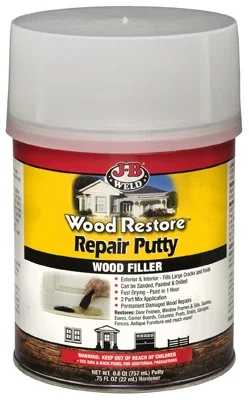 Wood Restore Repair Putty Wood Filler, 32-oz.