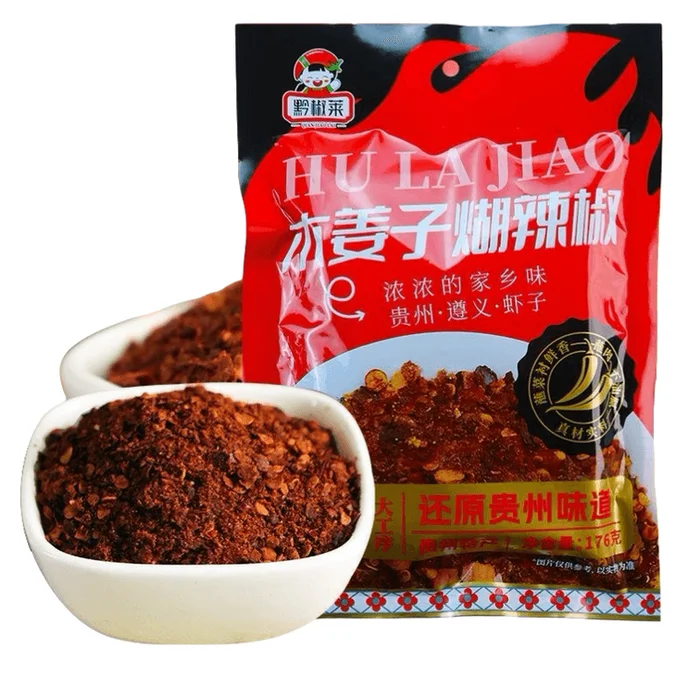 Wooden ginger paste chili noodle hot pot dipped in water independent small package 1 bag * 176g