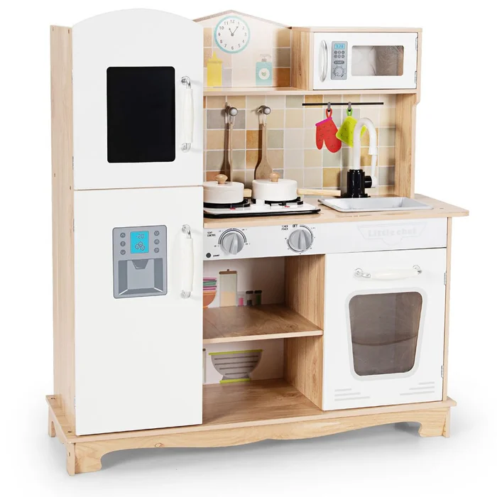 Wooden Kids' Pretend Kitchen