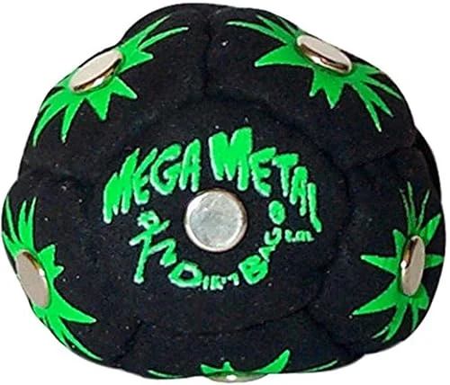 World Footbag Dirtbag Mega Metal Hacky Sack- Footbag