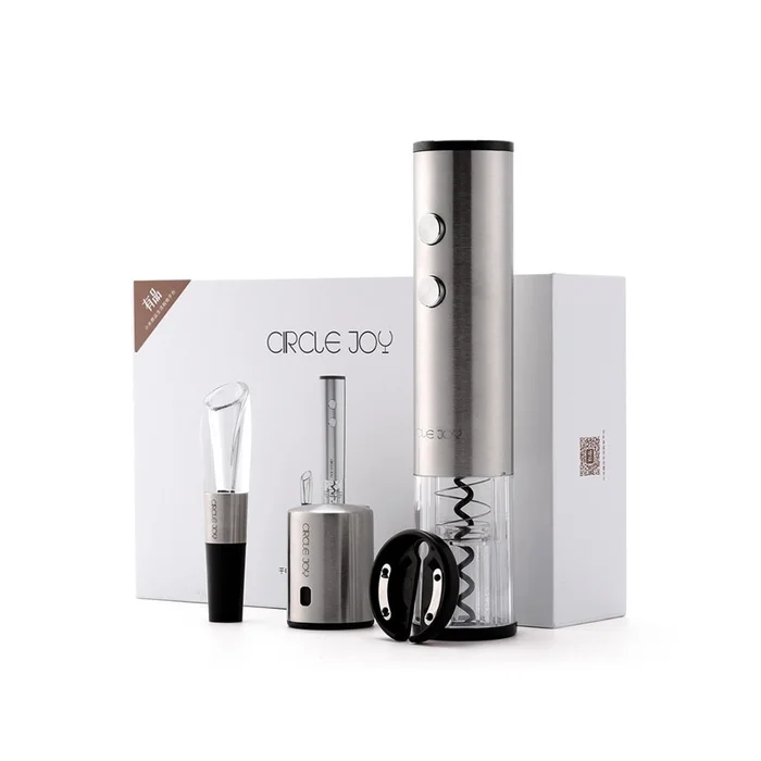 XIAOMI YOUPIN Circle Joy Electric Red Wine Opener 4 in 1 Gift Set (Standard)