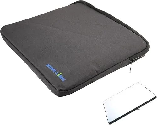 XTAR Starlink Mini Satellite RV Carry Bag,Outdoor Travel Bag, fits Starlink Mini Dish Kit,Pink/Blue/Green/Gray/Black 5 Colors (Black)