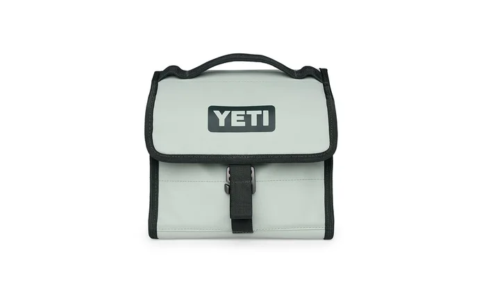 YETI Daytrip 18060130035 Lunch Bag, 8-3/4 in L, 5-3/4 in W, Nylon, Sagebrush Green, Magnetic Closure