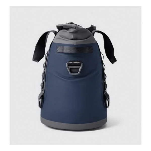 Yeti Hopper M30 Series 18060130090 Soft Cooler, 25 in L, 12 in W, 55 lb, Fabric, Navy