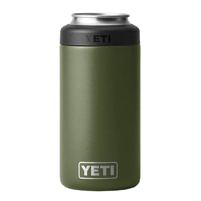 YETI RAMBLER Series 21071500695 Colster Can, 3 in Dia x 6 in H, 16 oz Can/Bottle, 18/8 Stainless Steel, Highlands Olive