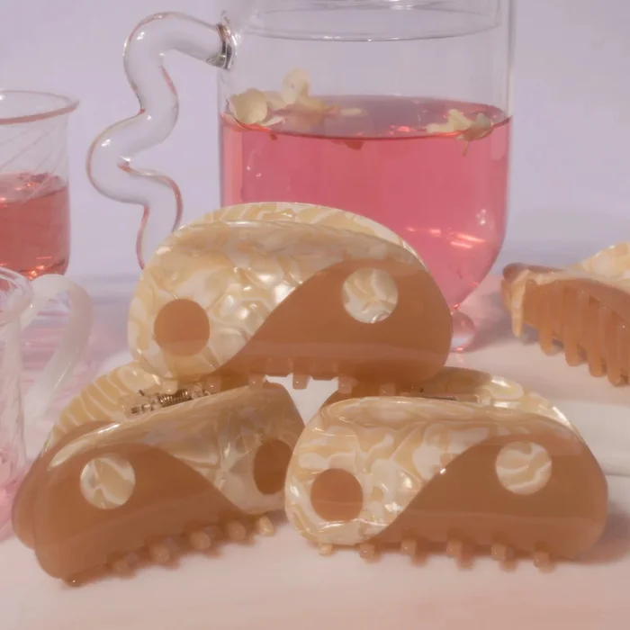 Yin-Yang Large Claw Clip