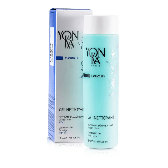 Yonka Essentials Cleansing Gel With Iris – Face, Eyes & Lips 200ml/6.76oz