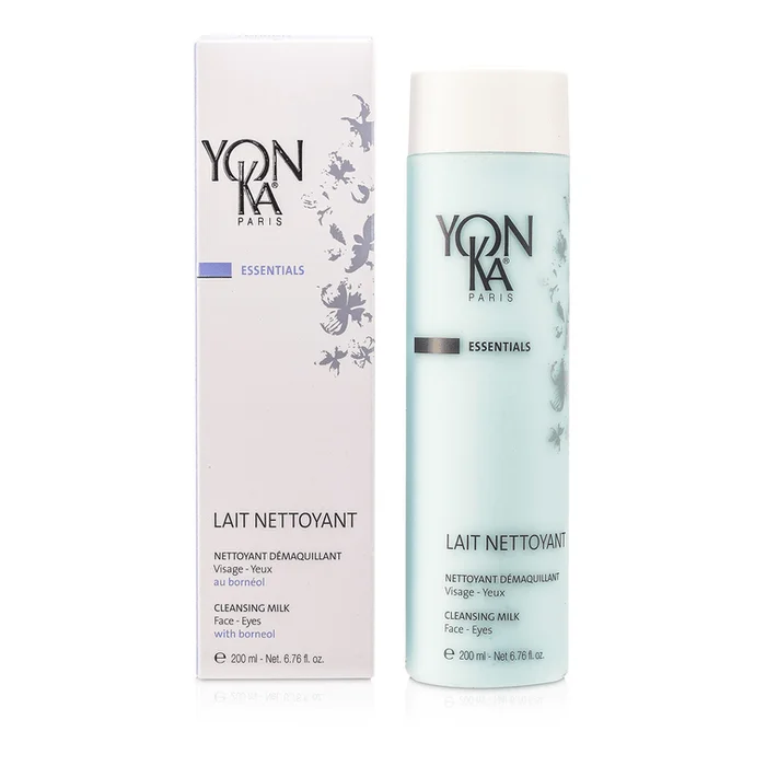Yonka Essentials Cleansing Milk With Borneol – Face, Eyes & Lips 200ml/6.76oz