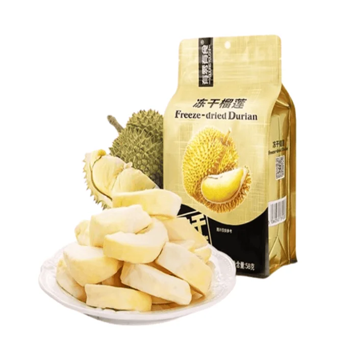 You Ling You Shi Freeze dried Durian Internet Celebrity Dried Fruit Golden Pillow Durian Dried Thai Snack 32g