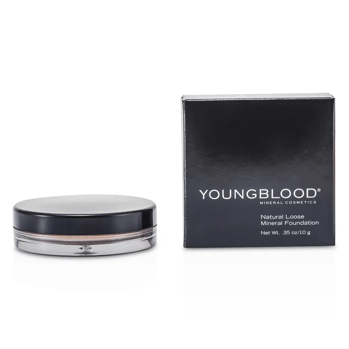 Youngblood Natural Loose Mineral Foundation – Cool Beige 10g/0.35oz