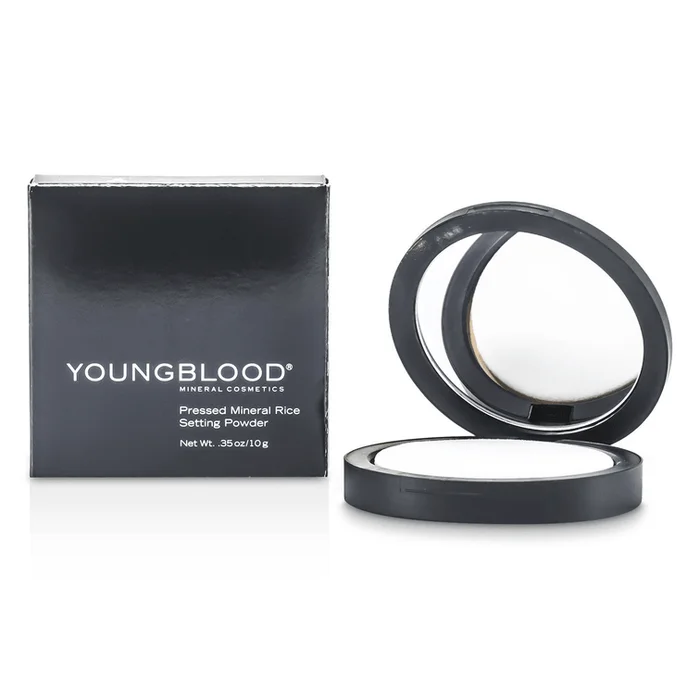 Youngblood Pressed Mineral Rice Powder – Dark 10g/0.35oz