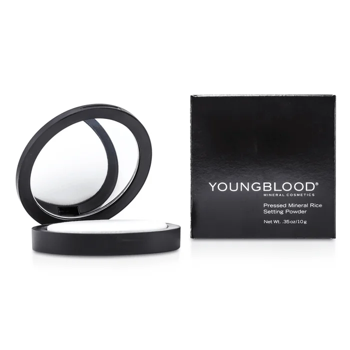 Youngblood Pressed Mineral Rice Powder – Light 10g/0.35oz
