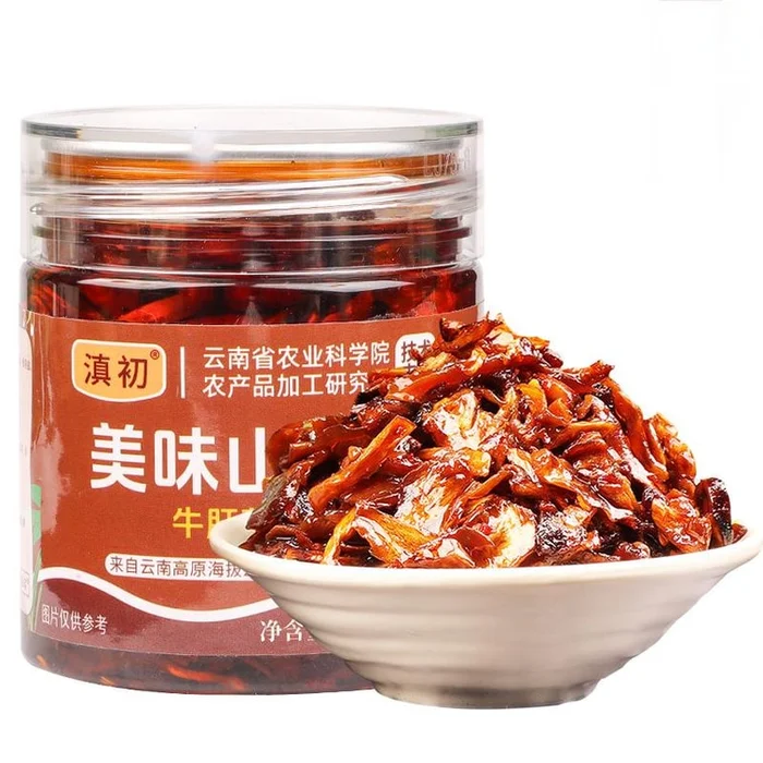 Yunnan Academy of Agricultural Sciences Oil Boletus Fried Mushroom Seed 268g * 1 Bottle