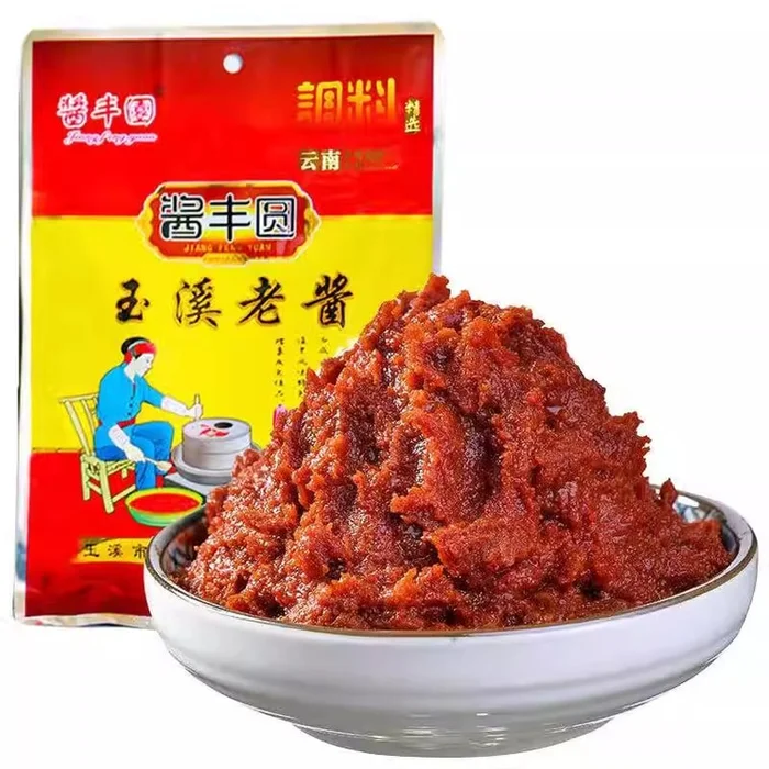 Yunnan specialty Jiangfengyuan Yuxi Old Sauce broad bean paste 200g*2