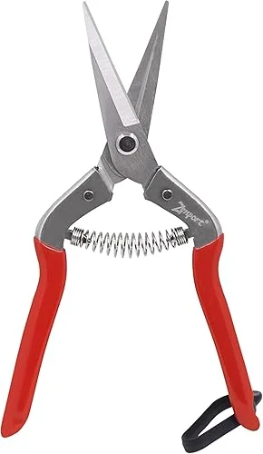 Zenport H300S Harvest Shear, Long Straight Stainless Steel Blade
