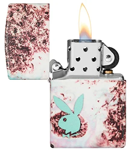 Zippo Playboy Teal 540 Vibrant Color Design Pocket Lighter – Collector’s Edition